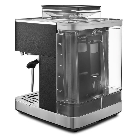 Félautomata elektromos eszpresszógép, 1500 W, "Cast Iron Black" szín - KitchenAid