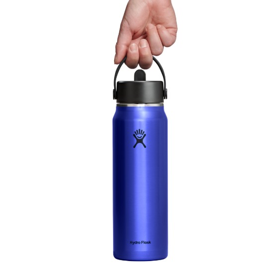 "Lightweight Straw" hőszigetelt palack, rozsdamentes acél, 950 ml, Sapphire Blue - Hydro Flask