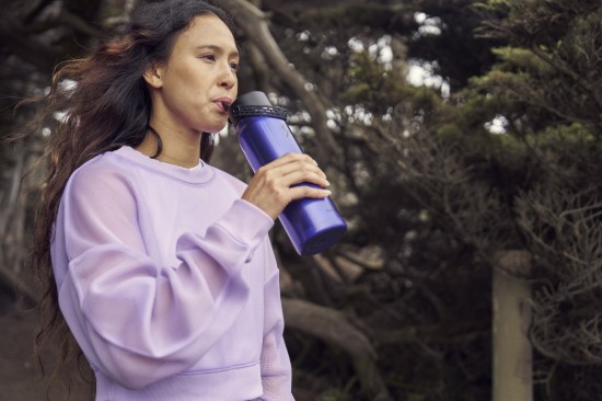 "Lightweight Straw" hőszigetelt palack, rozsdamentes acél, 950 ml, Sapphire Blue - Hydro Flask