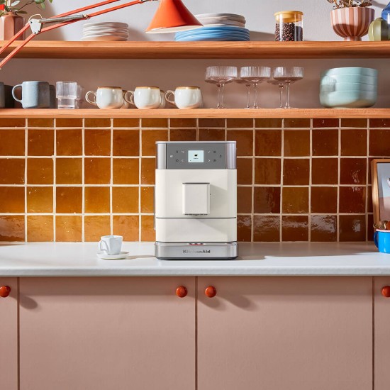 Automata elektromos eszpresszógép KF6, 1450 W, "Porcelain White" - KitchenAid