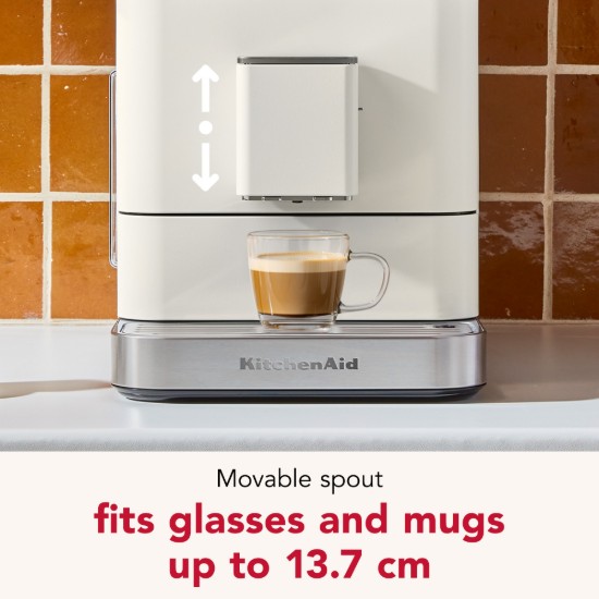 Automata elektromos eszpresszógép KF6, 1450 W, "Porcelain White" - KitchenAid