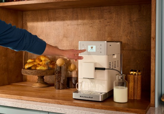 Automata elektromos eszpresszógép KF3, 1450 W, "Porcelain White" szín - KitchenAid