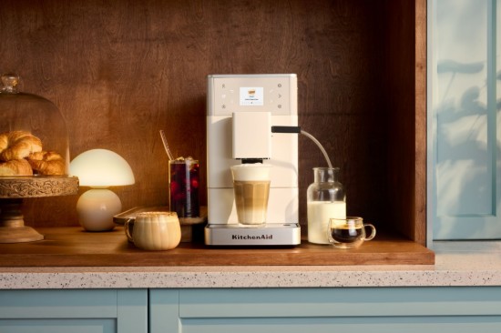 Automata elektromos eszpresszógép KF3, 1450 W, "Porcelain White" szín - KitchenAid