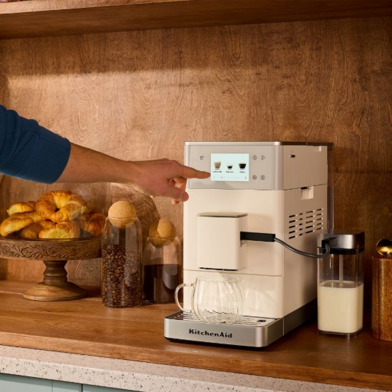 Automata elektromos eszpresszógép KF4, 1450 W, "Porcelain White" szín - KitchenAid