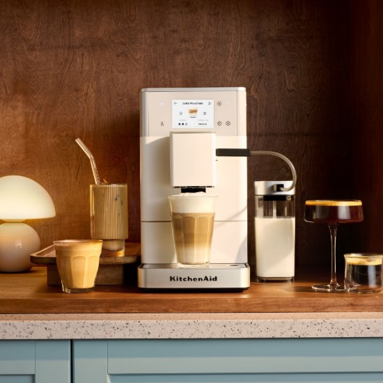Automata elektromos eszpresszógép KF4, 1450 W, "Porcelain White" szín - KitchenAid