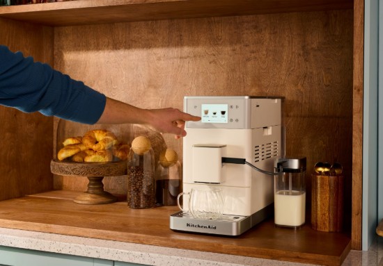 Automata elektromos eszpresszógép KF4, 1450 W, "Porcelain White" szín - KitchenAid
