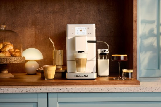 Automata elektromos eszpresszógép KF4, 1450 W, "Porcelain White" szín - KitchenAid