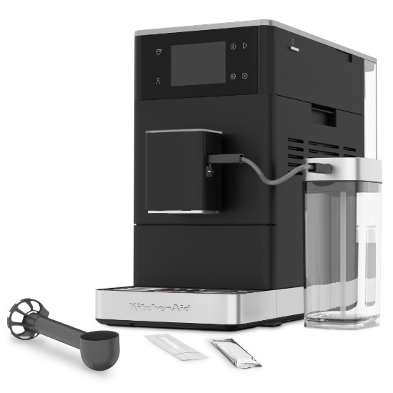 Automata elektromos eszpresszógép KF4, 1450 W, matt fekete - KitchenAid