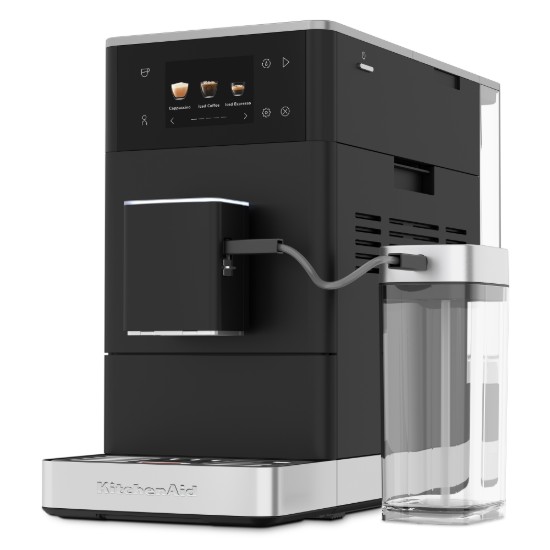 Automata elektromos eszpresszógép KF4, 1450 W, matt fekete - KitchenAid
