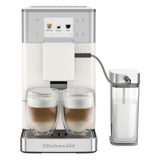 Automata elektromos eszpresszógép KF4, 1450 W, "Porcelain White" szín - KitchenAid