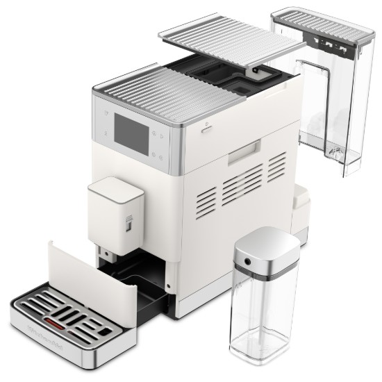 Automata elektromos eszpresszógép KF4, 1450 W, "Porcelain White" szín - KitchenAid