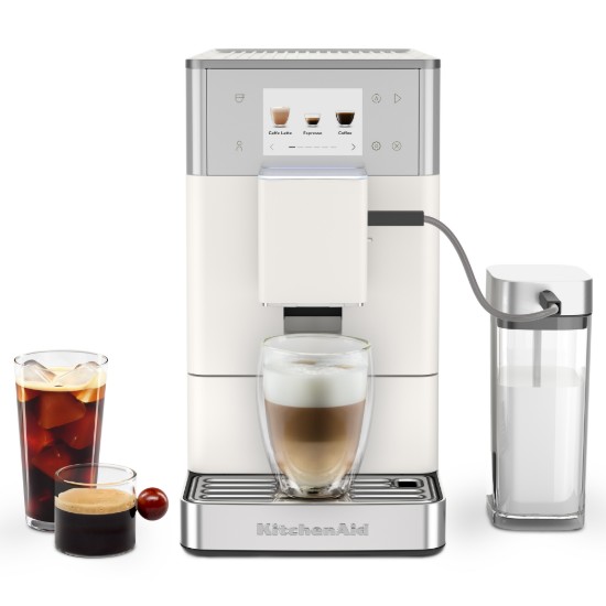 Automata elektromos eszpresszógép KF4, 1450 W, "Porcelain White" szín - KitchenAid