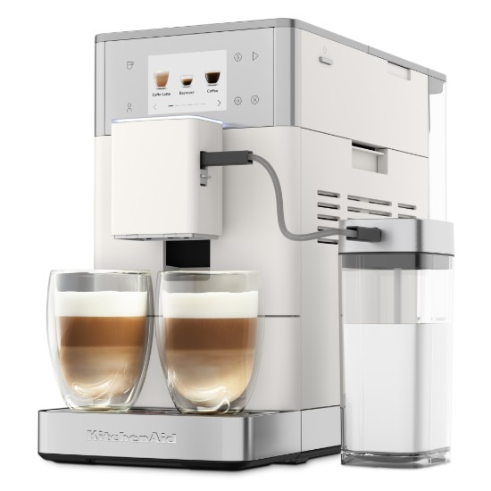 Automata elektromos eszpresszógép KF4, 1450 W, "Porcelain White" szín - KitchenAid