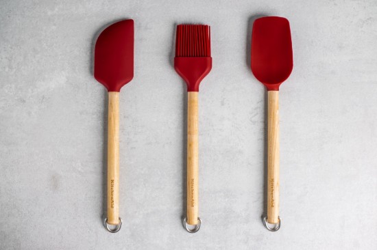 2 db mini spatula készlet, szilikon, Empire Red - KitchenAid