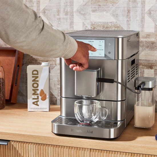 Automata elektromos eszpresszógép KF8, 1450 W, "Stainless Steel" szín - KitchenAid