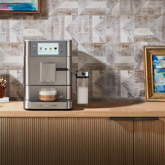 Automata elektromos eszpresszógép KF8, 1450 W, "Stainless Steel" szín - KitchenAid