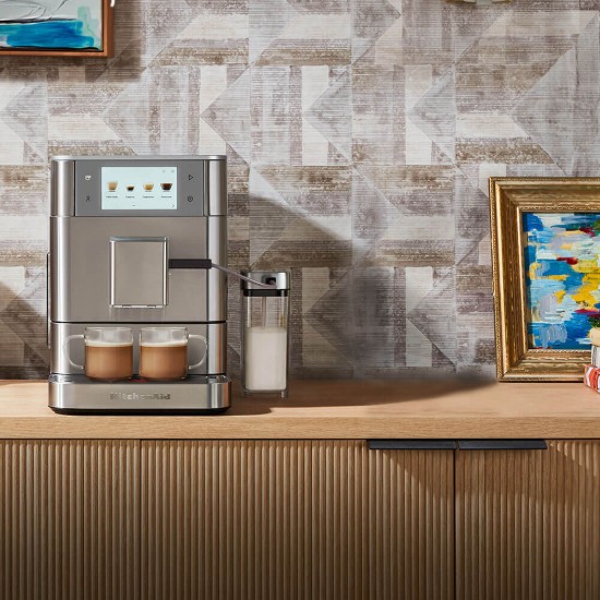 Automata elektromos eszpresszógép KF8, 1450 W, "Stainless Steel" szín - KitchenAid