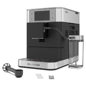 Automata elektromos eszpresszógép KF8, 1450 W, "Cast Iron Black" szín – KitchenAid