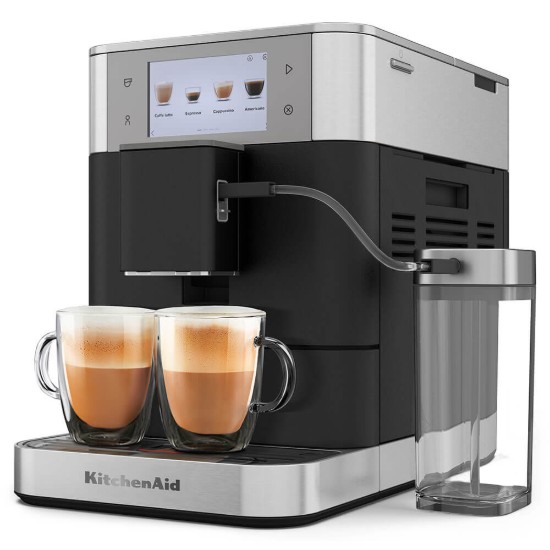 Automata elektromos eszpresszógép KF8, 1450 W, "Cast Iron Black" szín – KitchenAid