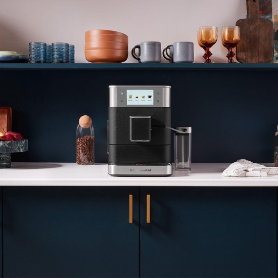 Automata elektromos eszpresszógép KF8, 1450 W, "Cast Iron Black" szín – KitchenAid