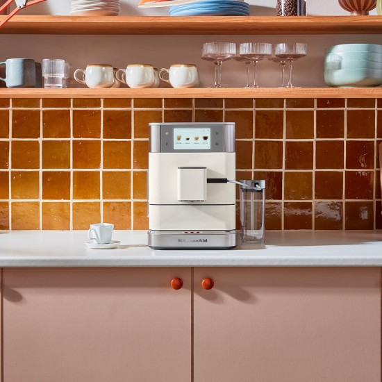 Automata elektromos eszpresszógép KF8, 1450 W, "Porcelain White" szín - KitchenAid