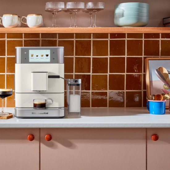 Automata elektromos eszpresszógép KF8, 1450 W, "Porcelain White" szín - KitchenAid