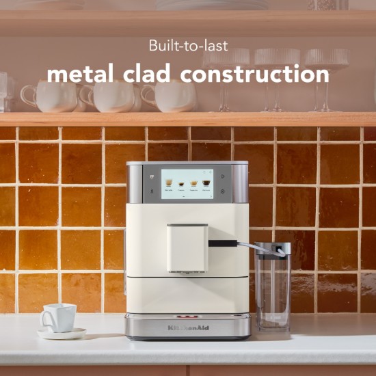 Automata elektromos eszpresszógép KF8, 1450 W, "Porcelain White" szín - KitchenAid