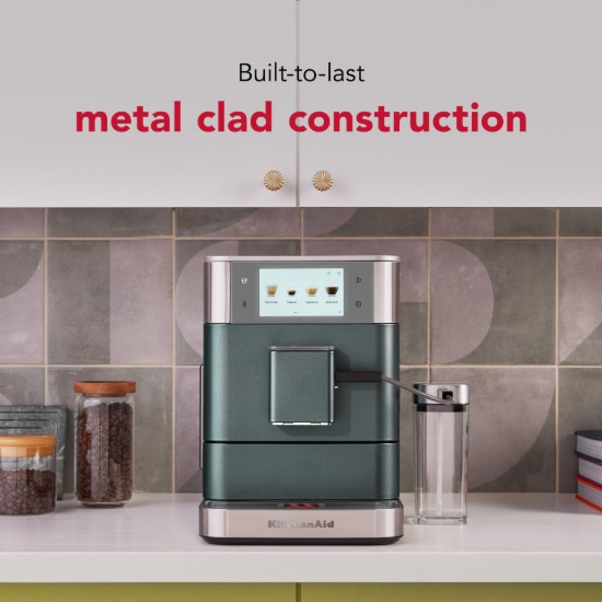 Automata elektromos eszpresszógép KF8, 1450 W, "Juniper" szín - KitchenAid