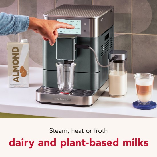 Automata elektromos eszpresszógép KF8, 1450 W, "Juniper" szín - KitchenAid