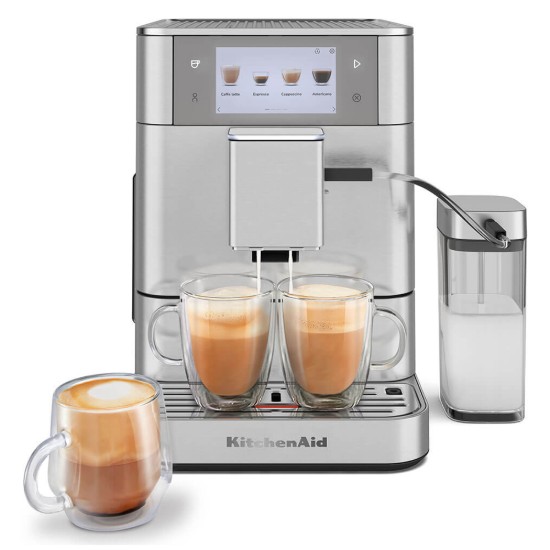 Automata elektromos eszpresszógép KF8, 1450 W, "Stainless Steel" szín - KitchenAid