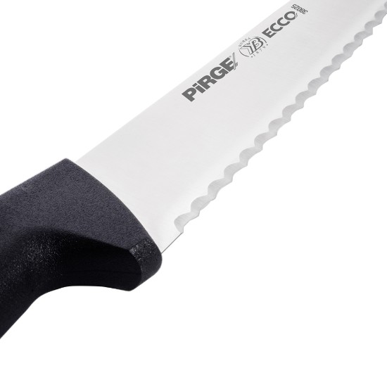 Univerzális kés, 26 cm, "Ecco", fekete - Pirge