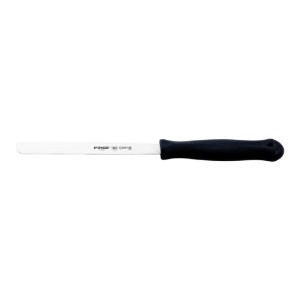 Dekorációs kés, rozsdamentes acél, 12 cm, "Creme", Fekete - Pirge