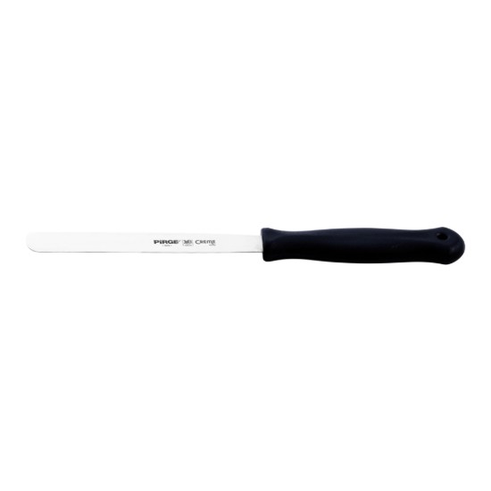 Dekorációs kés, rozsdamentes acél, 12 cm, "Creme", Fekete - Pirge