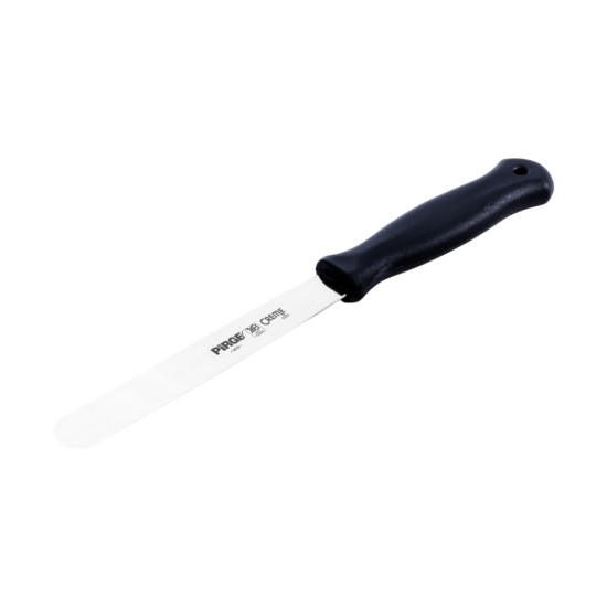 Dekorációs kés, rozsdamentes acél, 12 cm, "Creme", Fekete - Pirge