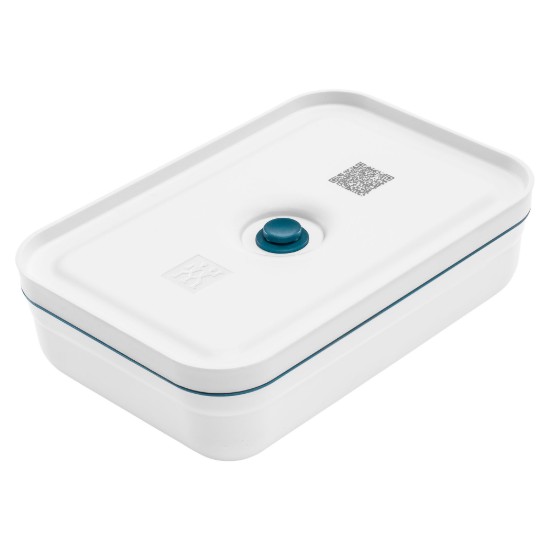 Vákuumzáró élelmiszertartály, műanyag, 1L, "FRESH &SAVE" La Mer, White - Zwilling