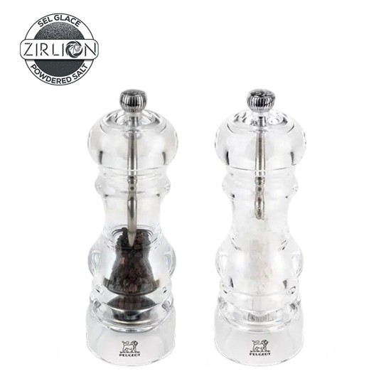 2 darabos só- és borsőrlő készlet, 18 cm, "Nancy Duo Z" - Peugeot