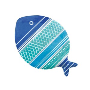 Porcelán tál, 27 x 19 cm, "SEA FRIENDS" - Easy Life