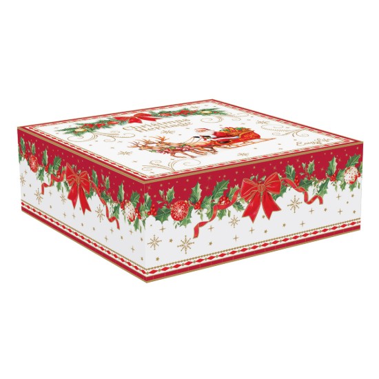 Csillag alakú tál, porcelán, 15 cm, "Christmas Heritage" - Easy Life