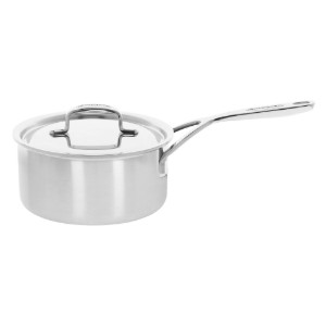 Rozsdamentes acél serpenyő, fedővel, 18cm/1,9L, "5-Plus" - Demeyere