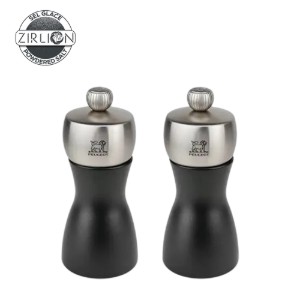 2 só- és borskuricás daráló készlet, 12 cm, "Fidji Z", fekete - Peugeot