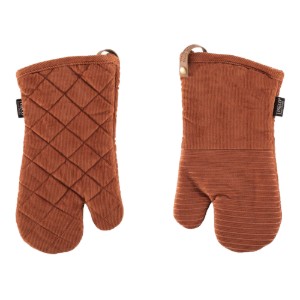 2 darabos konyhai kesztyűkészlet, "Velmar", Cognac - Tiseco