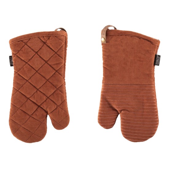2 darabos konyhai kesztyűkészlet, "Velmar", Cognac - Tiseco