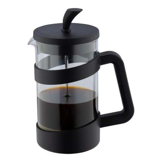 "Café Ole Style" kávéfőző, 1 l, üveg, fekete - Grunwerg