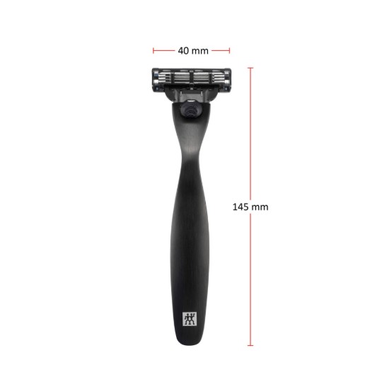 Borotva, TWINOX M, Fekete - Zwilling