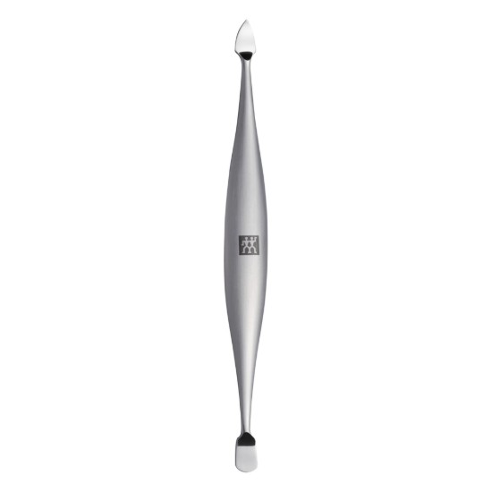 5 részes manikűr szett, szatén rozsdamentes acél, fekete bőrtok, PREMIUM - Zwilling