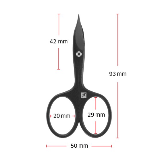 Köröm és kutikula olló, rozsdamentes acél, 90 mm - Zwilling TWINOX M