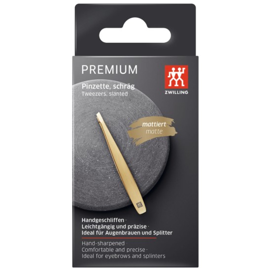 Rozsdamentes acél csipesz, 90 mm, Gold - Zwilling PREMIUM