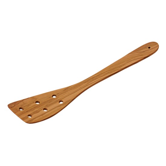 Perforált spatula, olajfa, 30 cm - Kesper