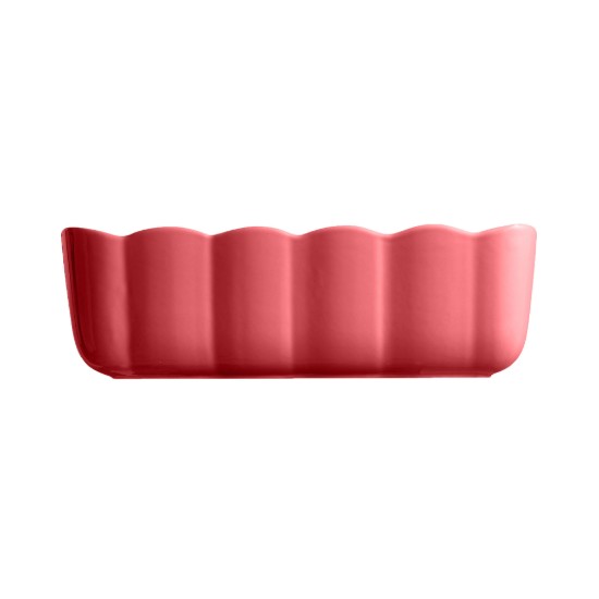 Piskóta sütőforma, kerámia, 24,5x11cm/1,1L, "Madeleine", Rose Candy - Emile Henry