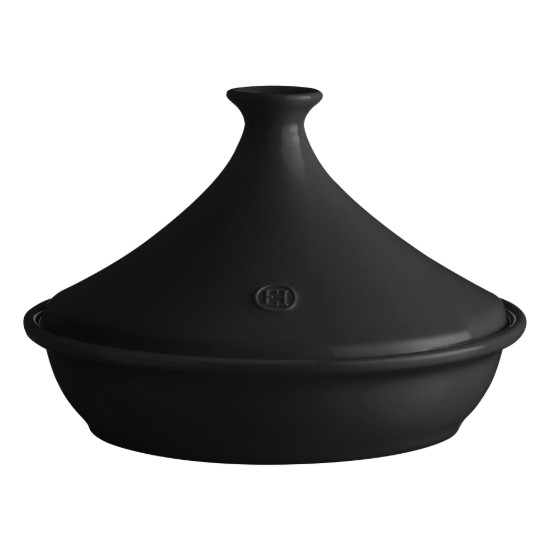 Tagine, kerámia, 32,5 cm/2,5 l, Satin Black - Emile Henry